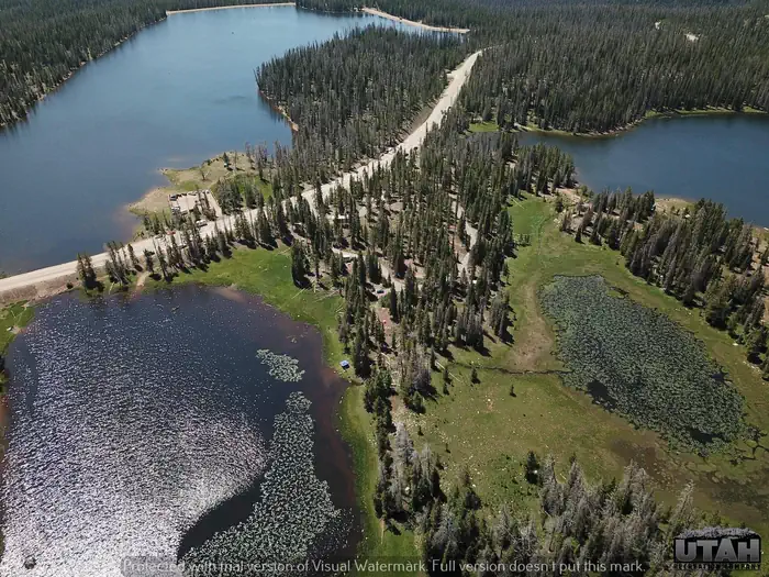 Lilly Lake Campground — Lilly Lake Campground aerial