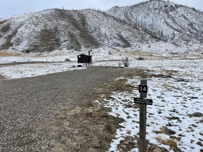 Trapper Springs (mt) — Trapper Springs CG Campsite 14