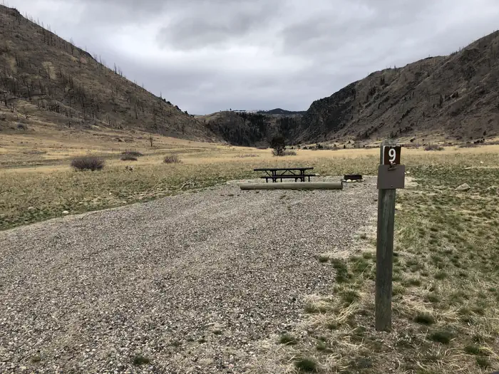 Trapper Springs (mt) — Trapper Springs CG Campsite 9