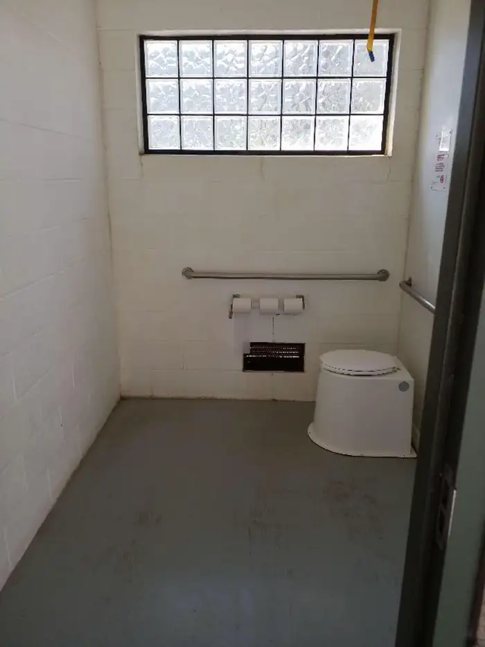 Haviland Lake Campground — HAVILAND LAKE RESTROOM.