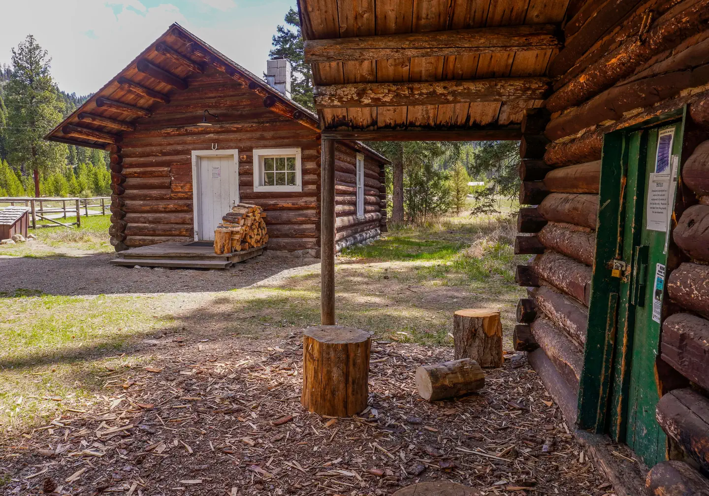 East Fork Cabin β EAST FORK CABIN Front View