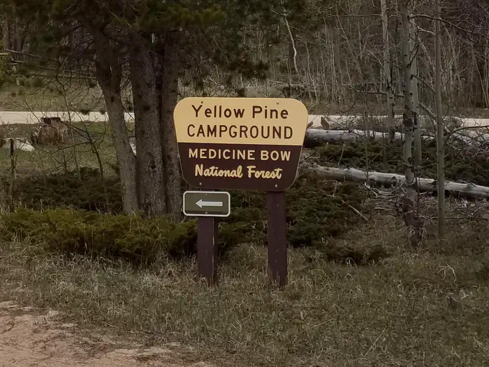 Yellow Pine Campground — Yellow Pine CG entry