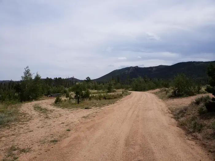Yellow Pine Campground — Yellow Pine CG near site 13