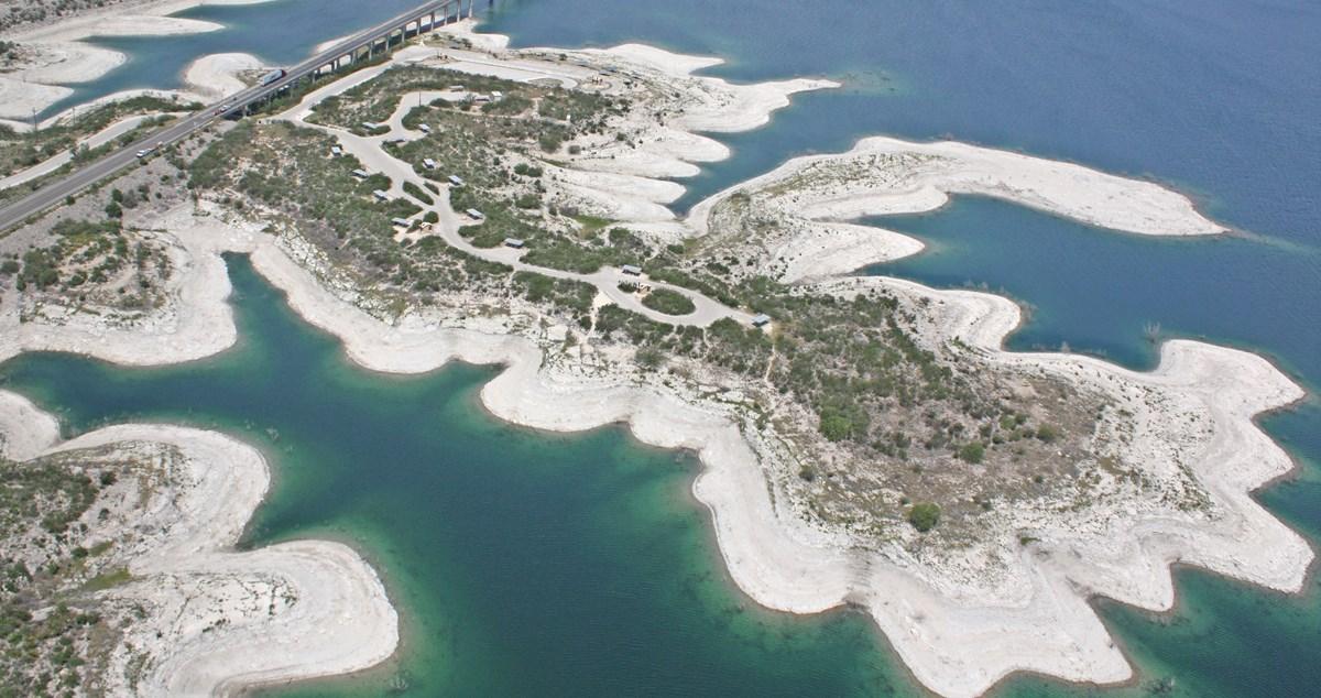 Governors Landing Campground — Arial view of Governors Landing Campground