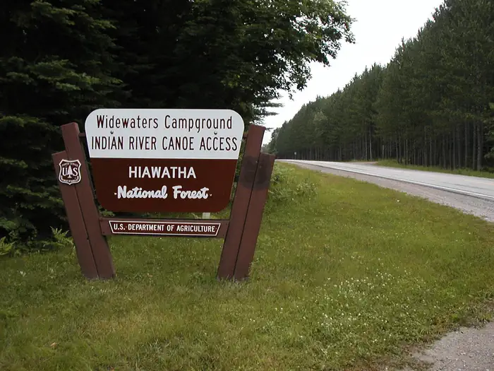 Widewaters Campground — Widewaters Campground - Signage