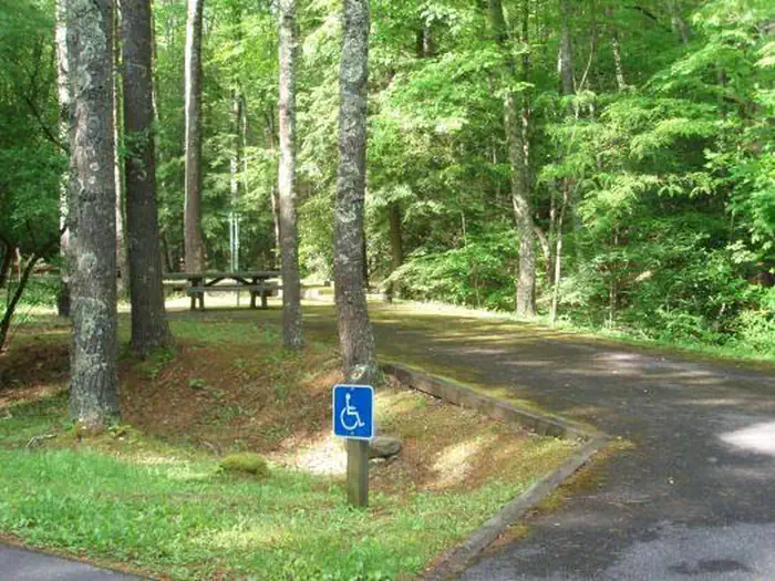Hurricane Campground — Hurricane Campground Accessible Site 