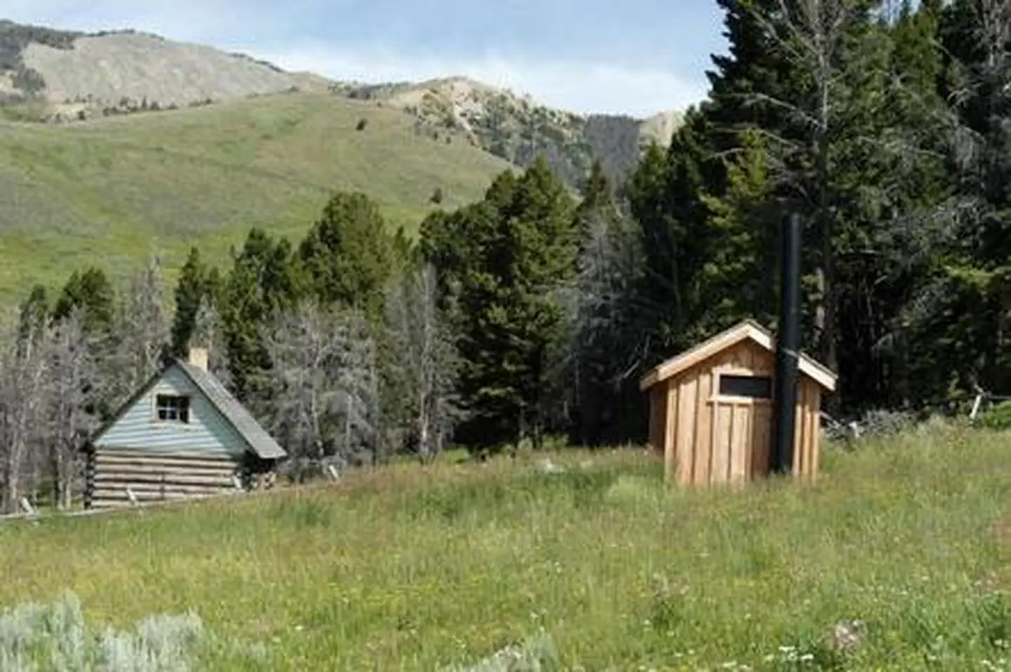 Antone Cabin — ANTONE CABIN OUTHOUSE