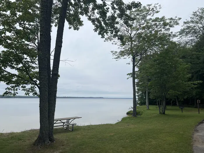 Brevoort Lake Campground — A photo of facility BREVOORT LAKE CAMPGROUND with Waterfront7