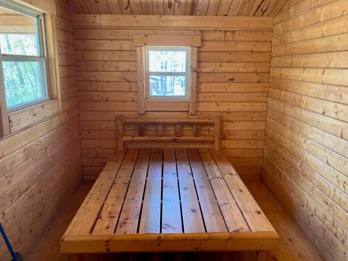 Cheoah Point Cabin 2 β Cabin Front Room