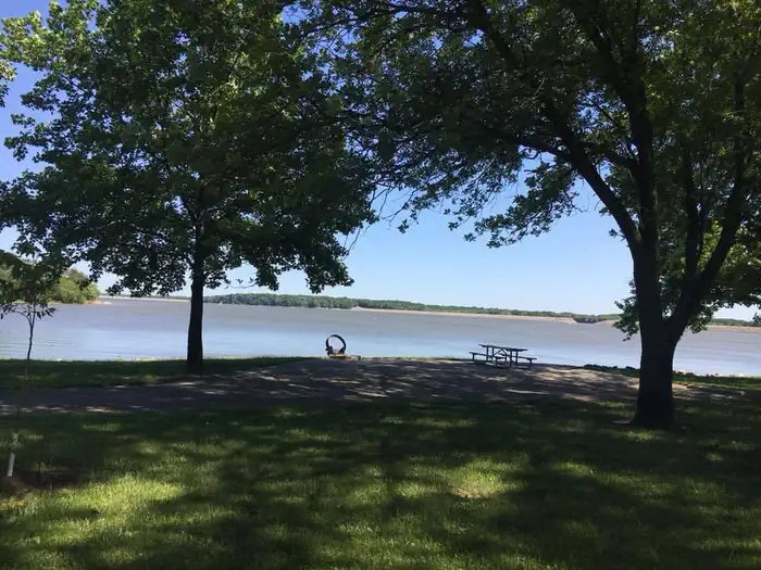 Dam West Campground — Dam West Campground campsite