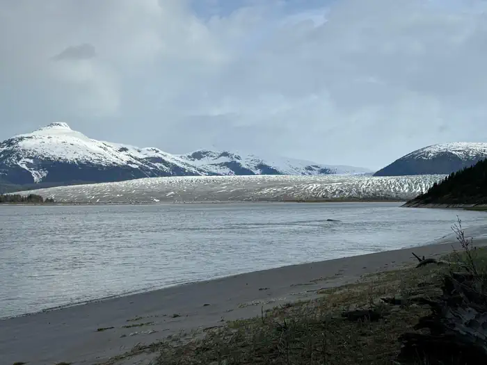 Taku Glacier Cabin — Taku Glacier view