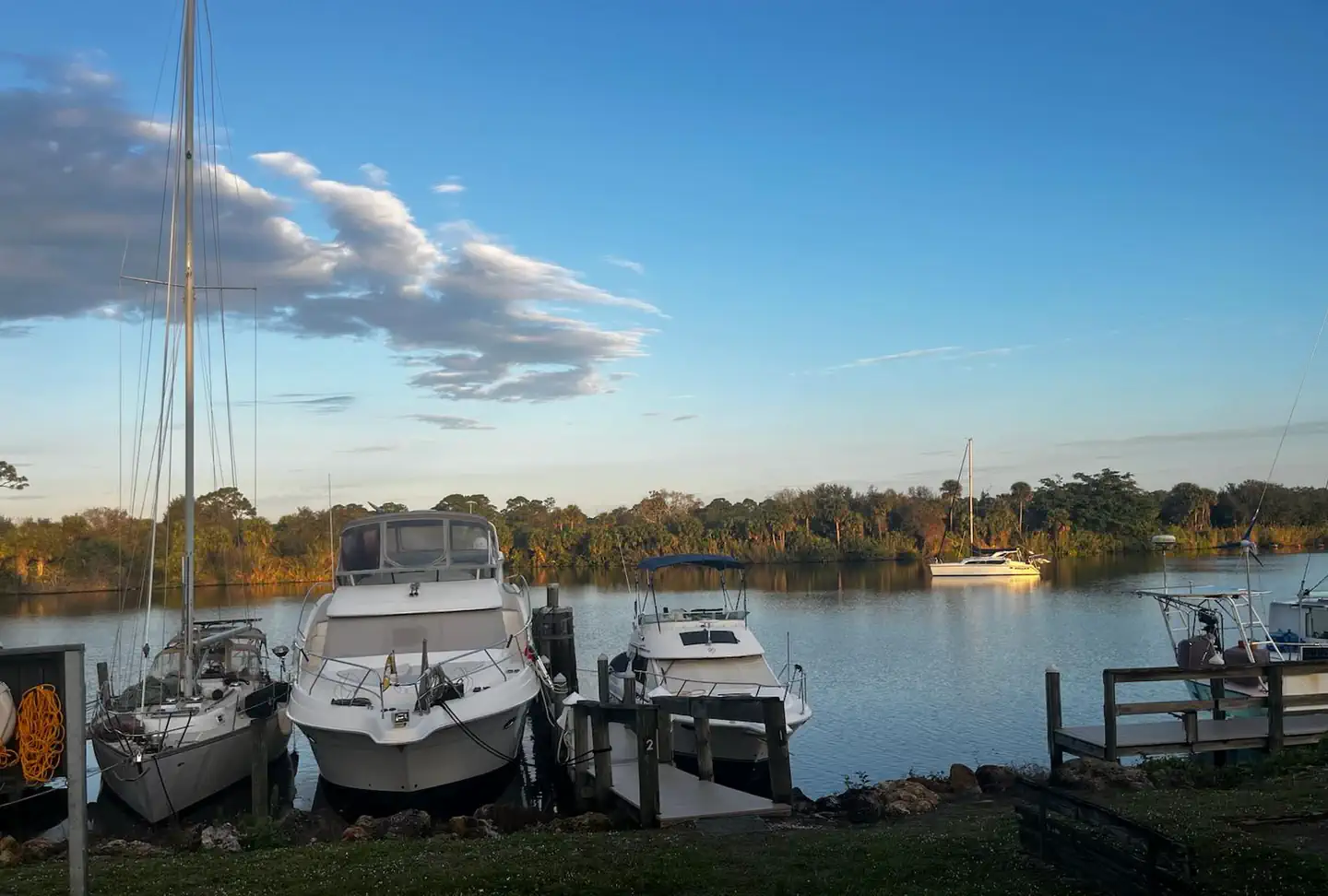 St Lucie South — Saint Lucie Boat Slips 1, 2, and 3