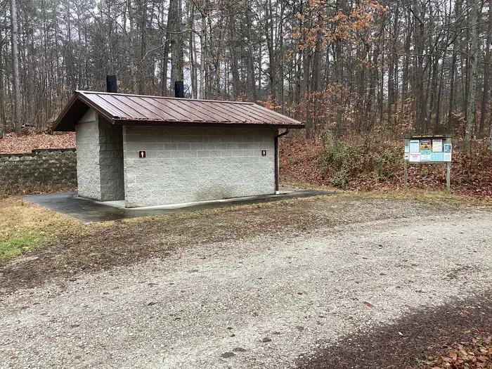 German Ridge Recreation Area — Two vault toilets are located in the campground.