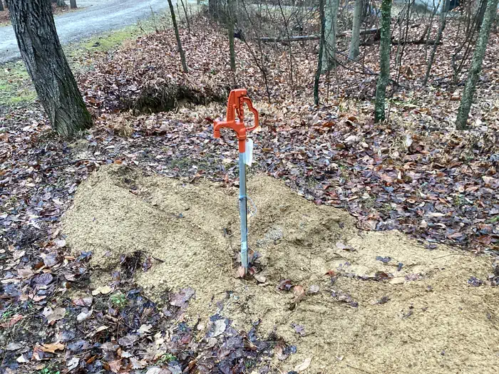 German Ridge Recreation Area — Three communal non-potable water hydrants are available at campground.