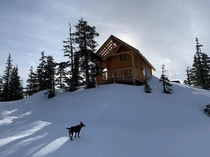 Ravens Roost Cabin — Front of the cabin