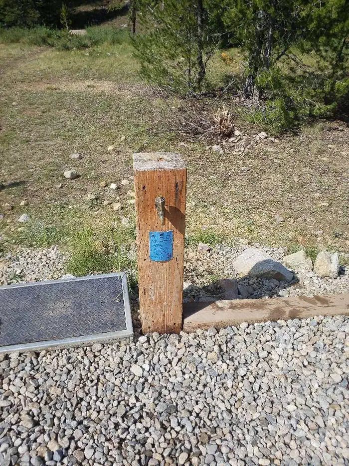 May Queen — May Queen Campground water spigot