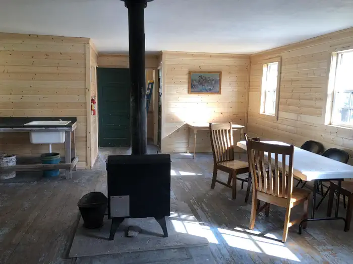 Thompson Guard Station — THOMPSON GUARD STATION stove
