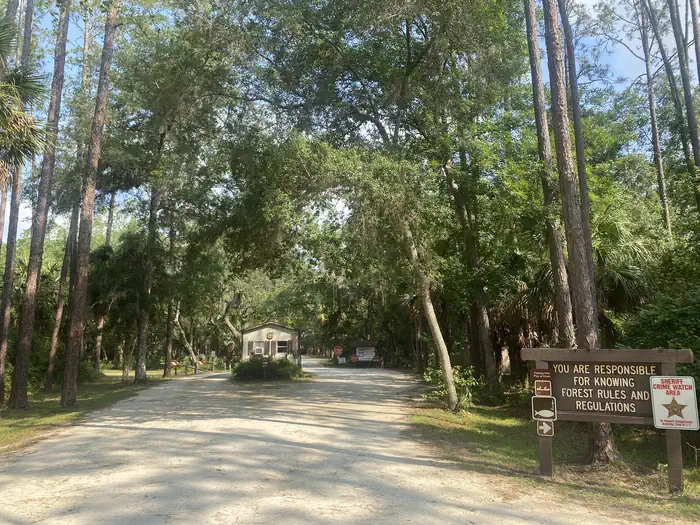 Fore Lake Campground — A photo of facility Fore Lake Campground with Picnic Table, Electricity Hookup, Fire Pit, Shade, Food Storage, Lantern Pole