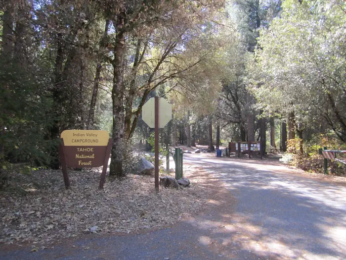 Indian Valley — View of Campsites