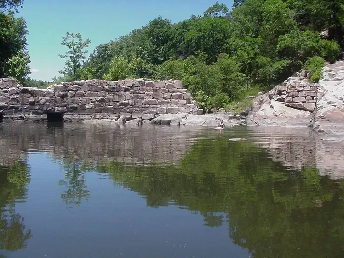 Silver Mines — Wading by Old Dam
