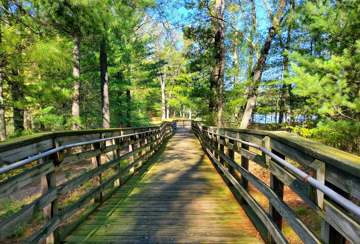 Nichols Lake South Campground — Boardwalk ramp