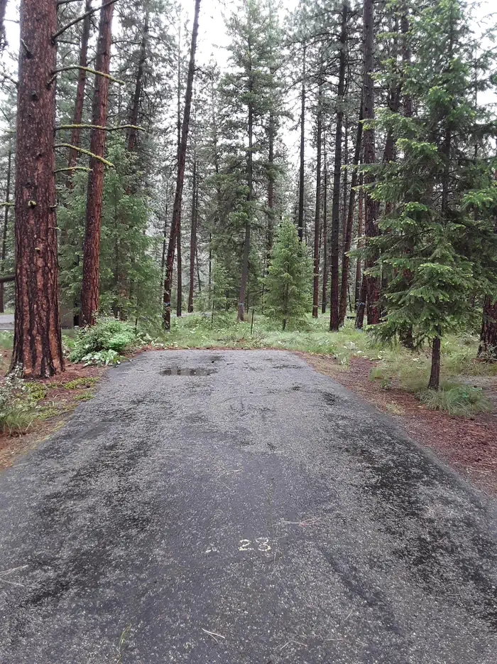 Quartz Flats Campground — Loop A, Site 28
