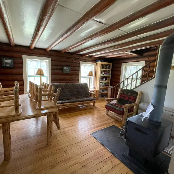 Old Condon Ranger Station β OLD CONDON RANGER STATION -living room