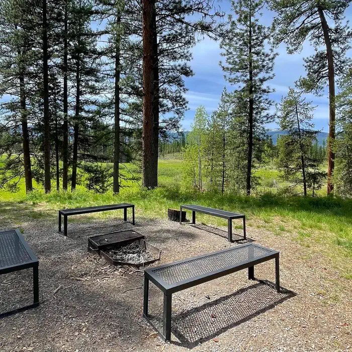 Old Condon Ranger Station β OLD CONDON RANGER STATION -Outdoor fire ring