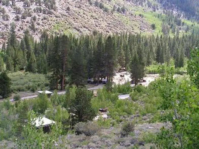 Inyo National Forest Rock Creek Lake Campground — EAST FORK CALIFORNIA