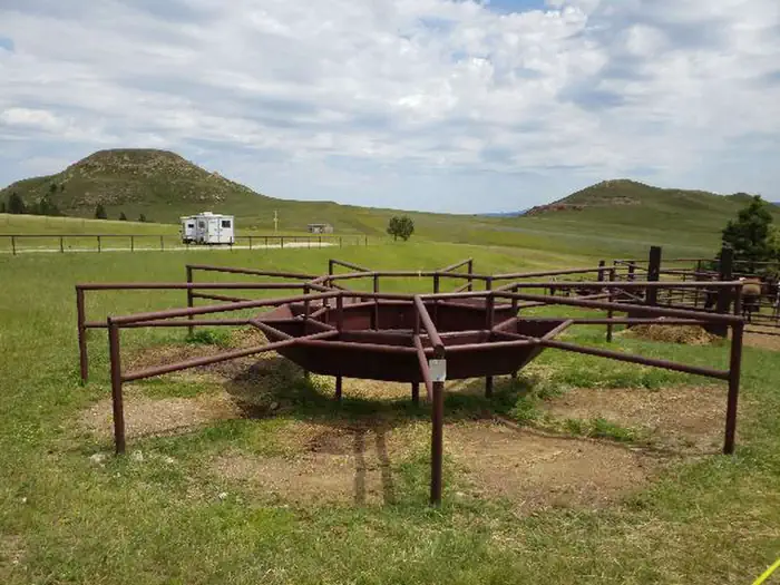 Sundance Horse Camp — Horse Feeder