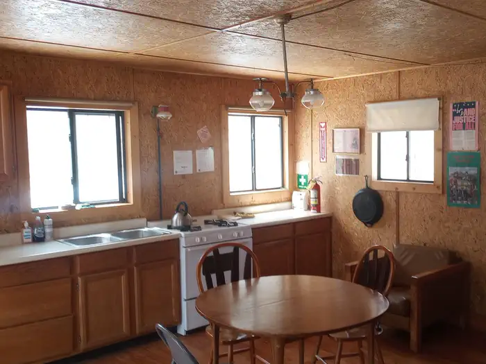 Carnero Guard Station β Carnero Guard Station has a functioning kitchen with propane powered stove and refrigerator