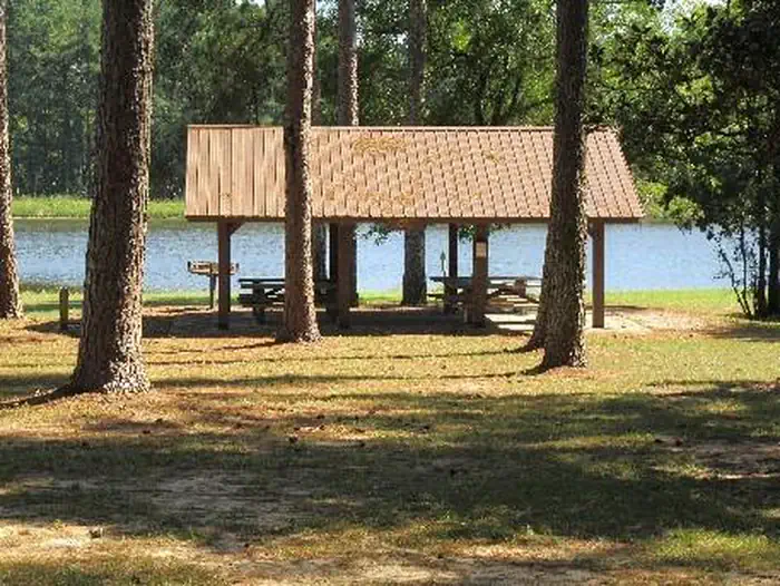 Marathon Lake Campground — Switchyard Pavilion