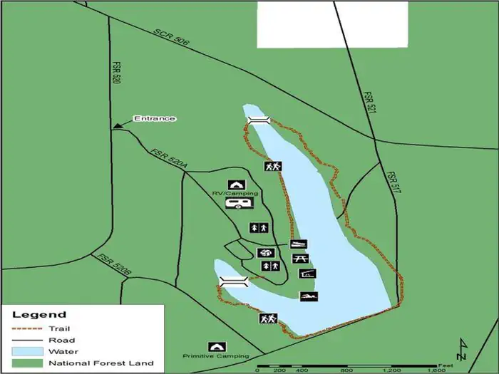 Marathon Lake Campground — Marathon Lake Recreation Area is approximately 50 acres in size located in northern Smith County, Mississippi.