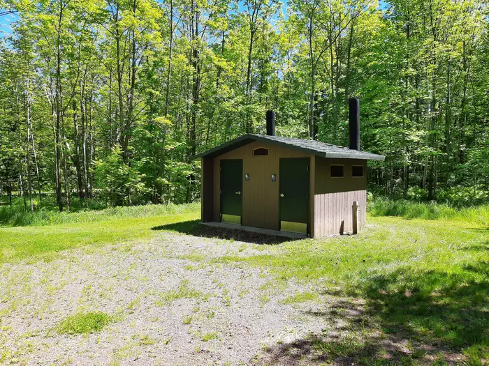 Black River Harbor Campground — Vault Toilet