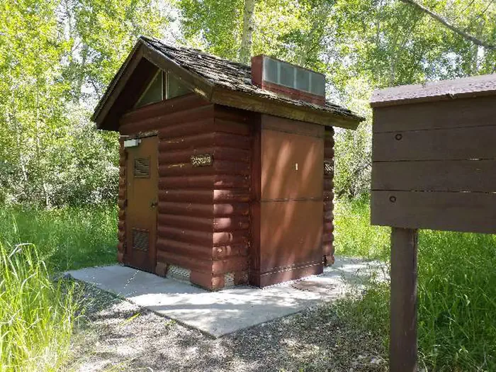 Big Game Campground — Big Game Campground Restroom