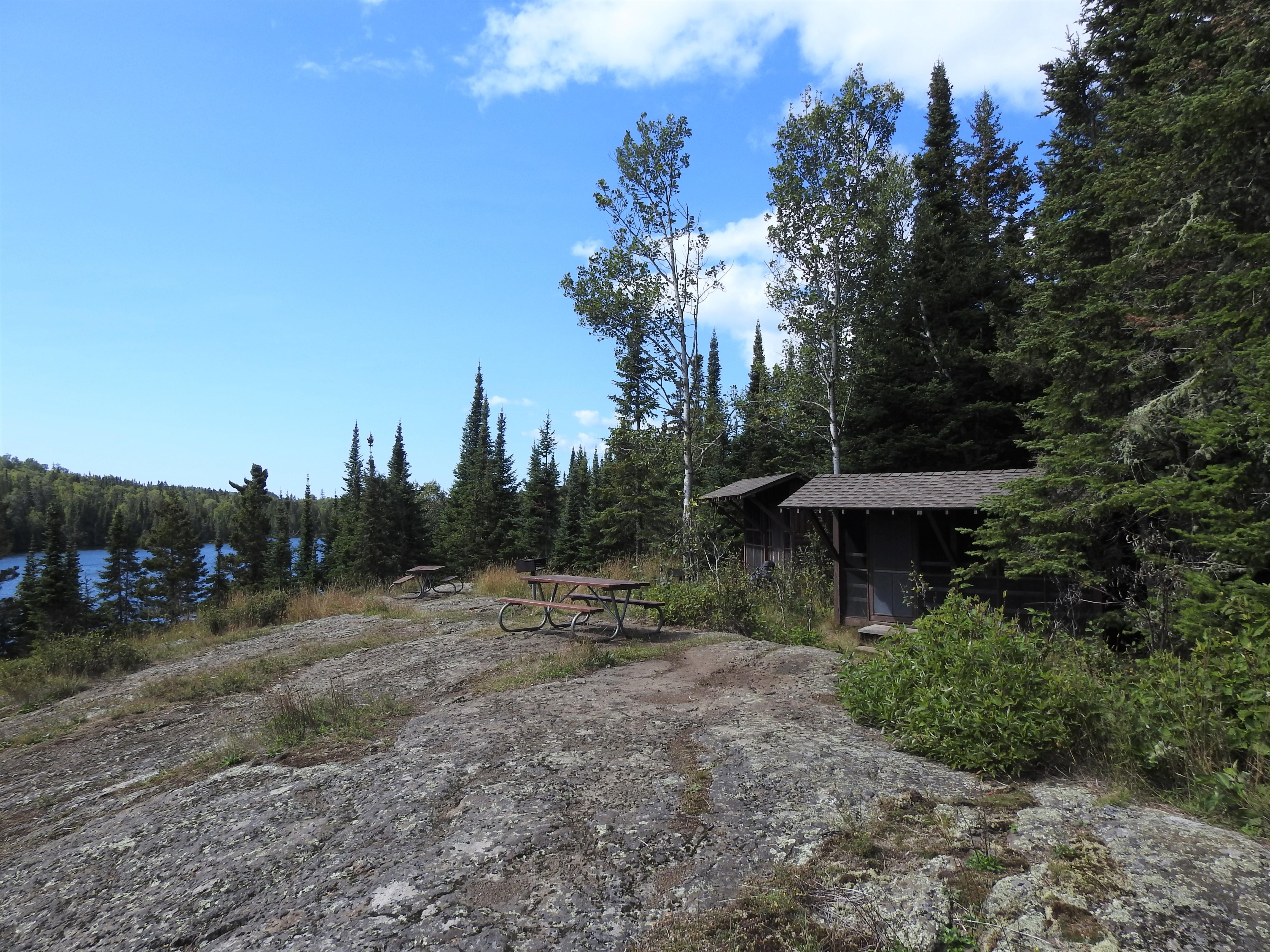 Chippewa Harbor Campground — Chippewa Harbor Shelter Sites