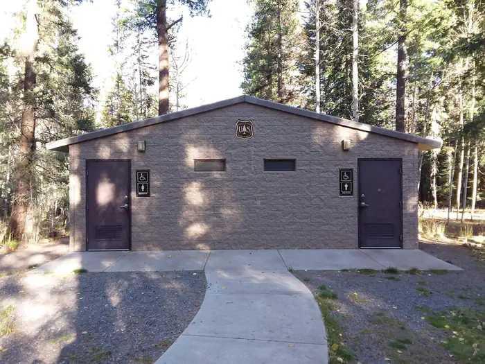 Grayling — Grayling Campground Restrooms (with flushing toilets)