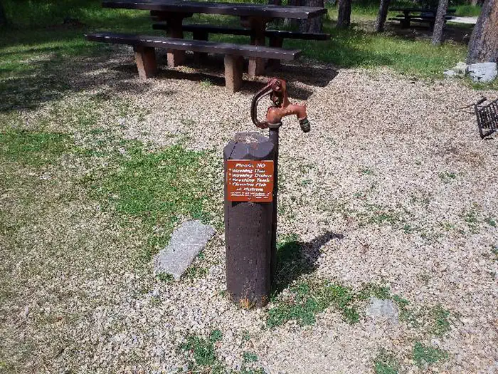 Reuter Campground — Water at Rueter