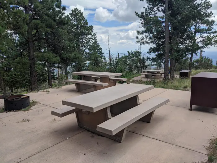 Capilla Peak Campground — Additional campsite