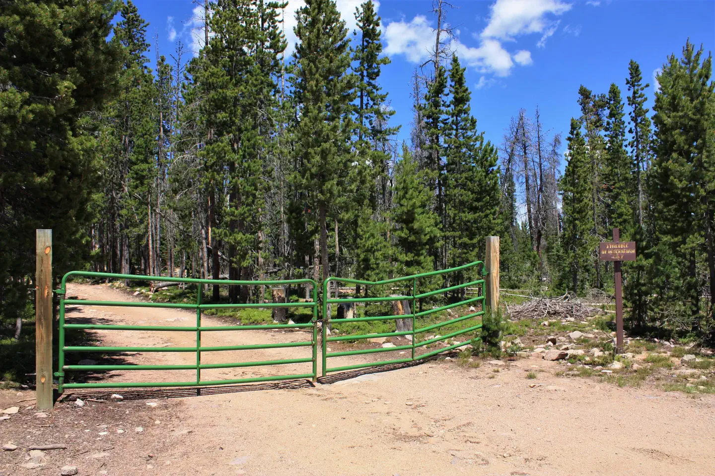 Spruce Mtn Fire Lookout Tower — Spruce Mountain Fire Lookout Tower Entrance