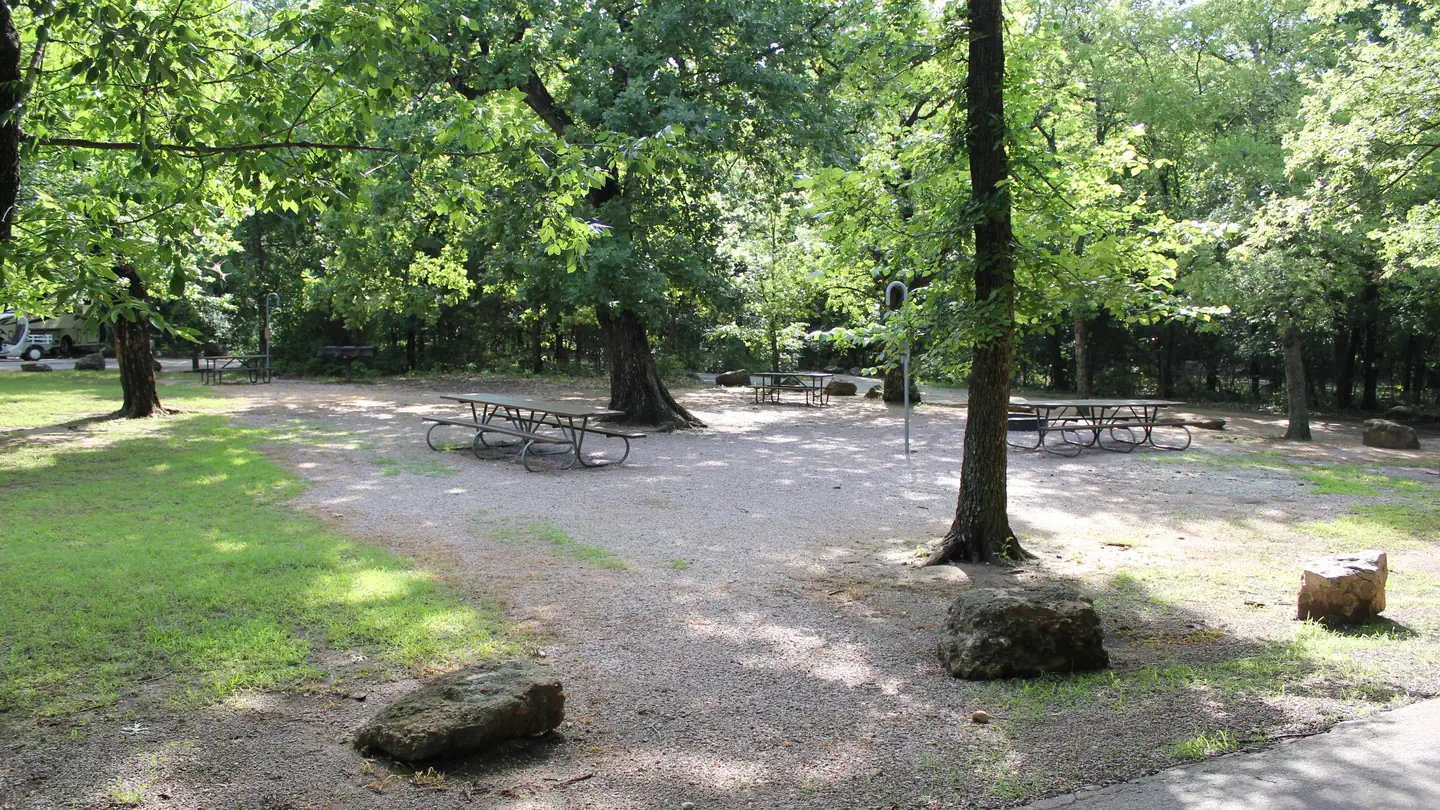 Rock Creek Campground - Chickasaw National Rec Area