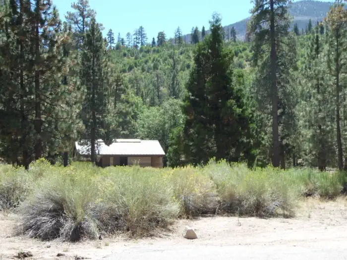 Barton Flats Family Campground — Barton Flats Restroom