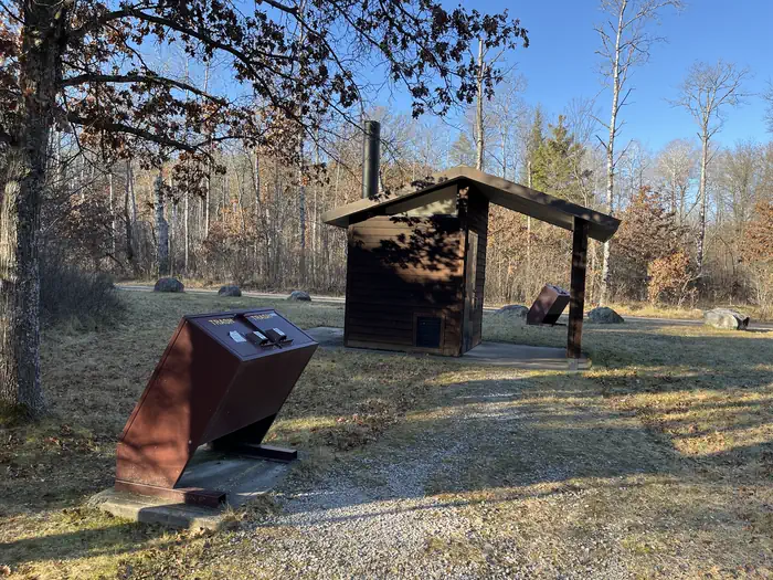 Gabions Campground — A photo of facility Gabions Campground with vault toilet