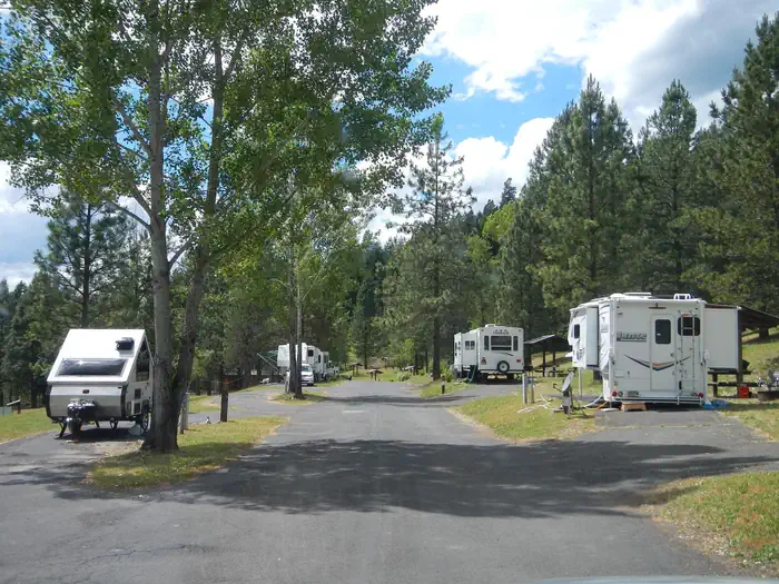 Dent Acres — Camping loop at Dent Acres