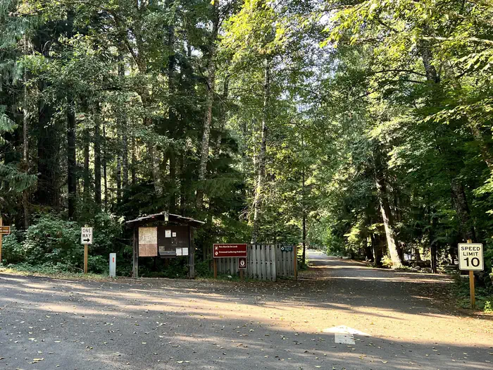 Colonial Creek North Campground — Entrance to Colonial Creek North Campground.