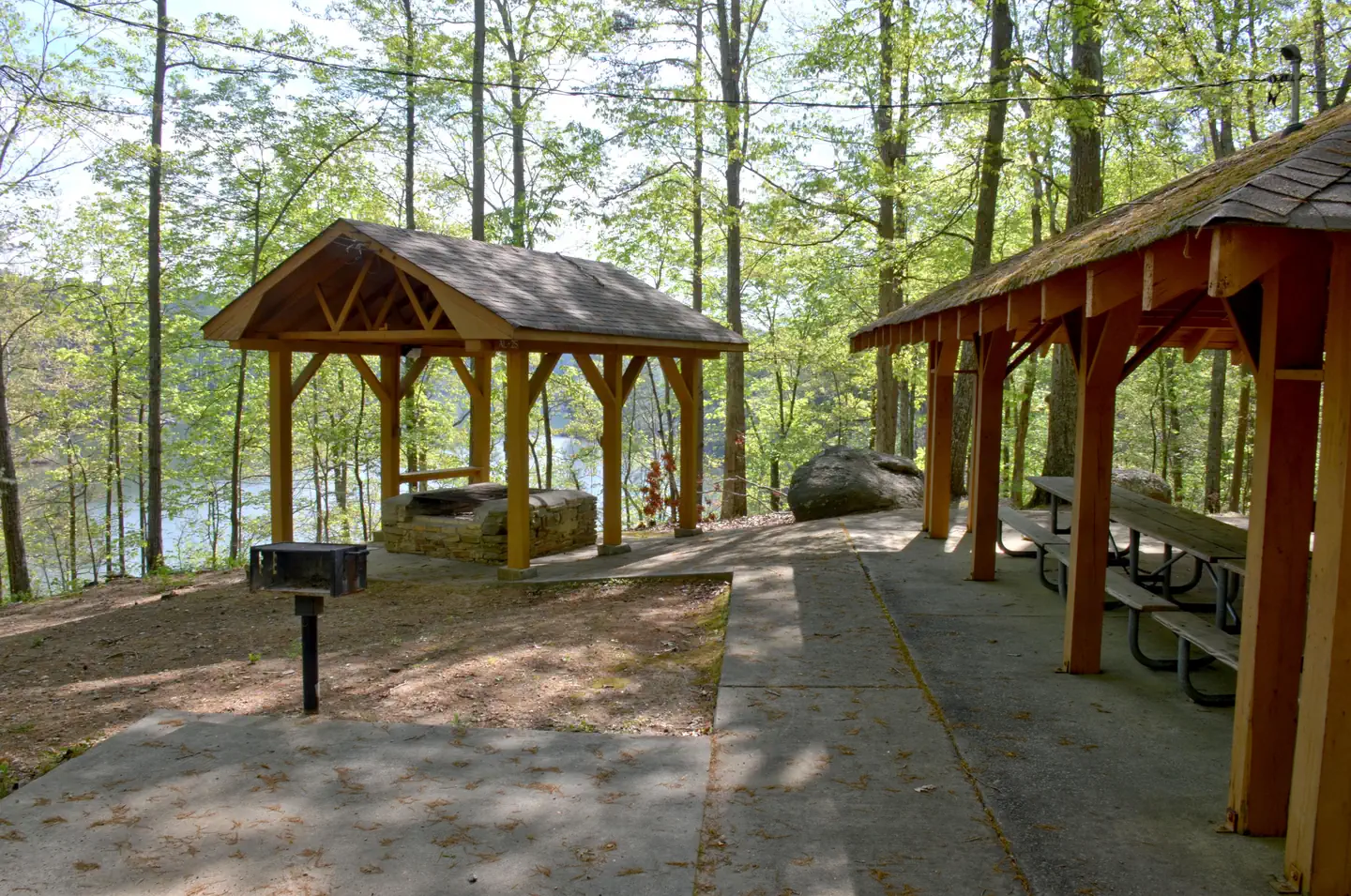 COOPER BRANCH No 2 DAY USE AREA (GA) β Cooper's Branch #2 Pavilion BBQ Pit