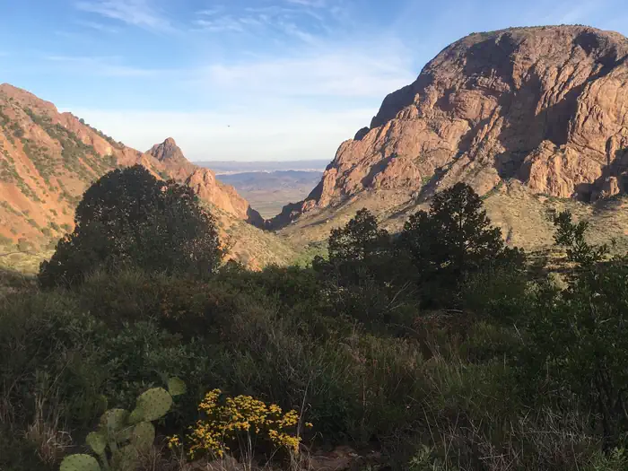 Chisos Basin Campground - Big Bend National Park — Chisos Basin View