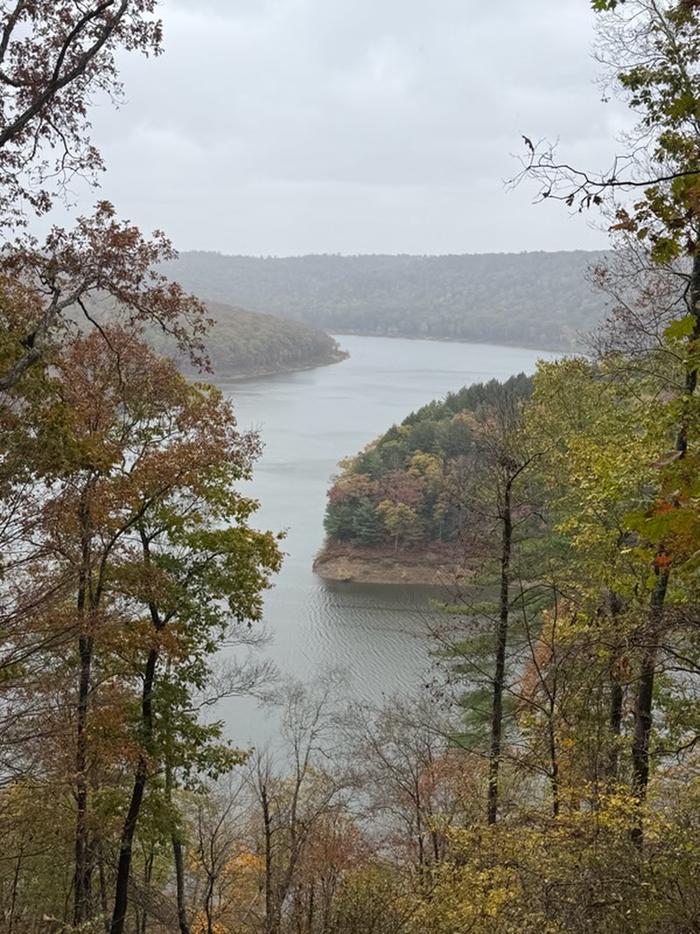 Tionesta Rec. Area Campground — The View From Arrow Head Trail
