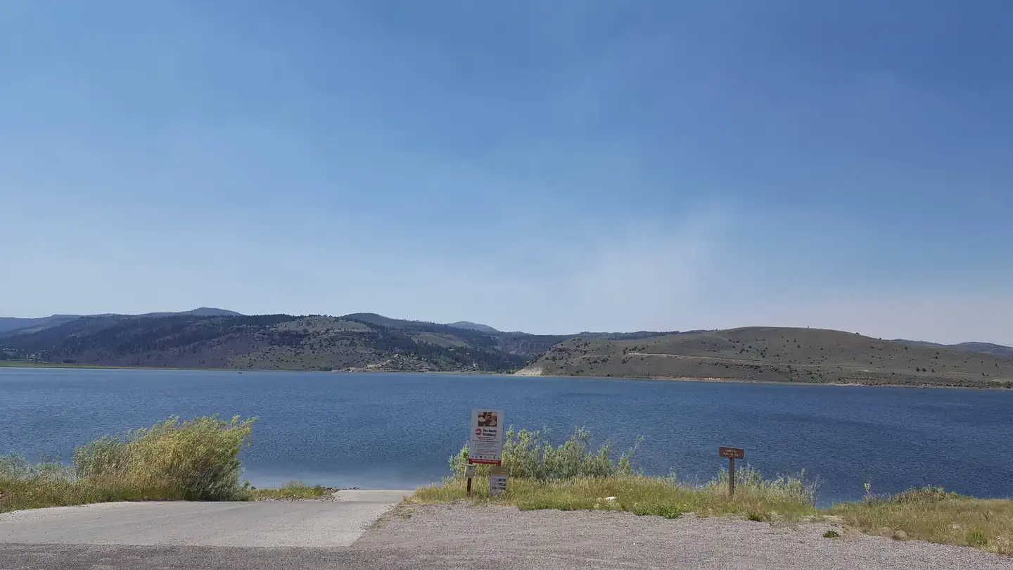 Panguitch Lake — Panguitch Lake boat ramp on the south shore