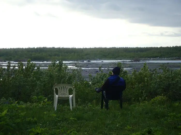 Lower Dangerous River Cabin Lookout/cabin — Scenery from the Middle Dangerous River Cabin